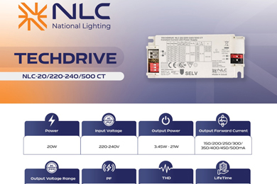  NLC Launches TECHDRIVE LED Driver Series