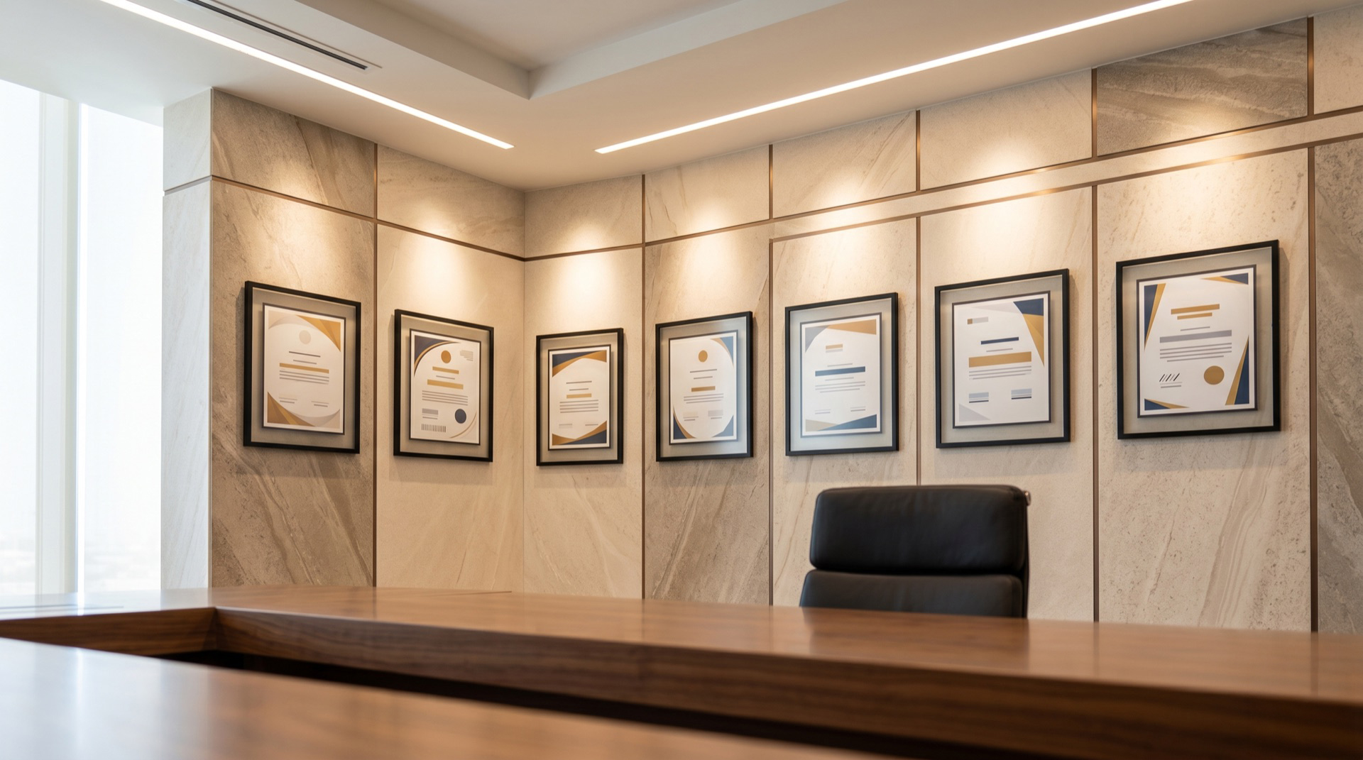 Certifications background