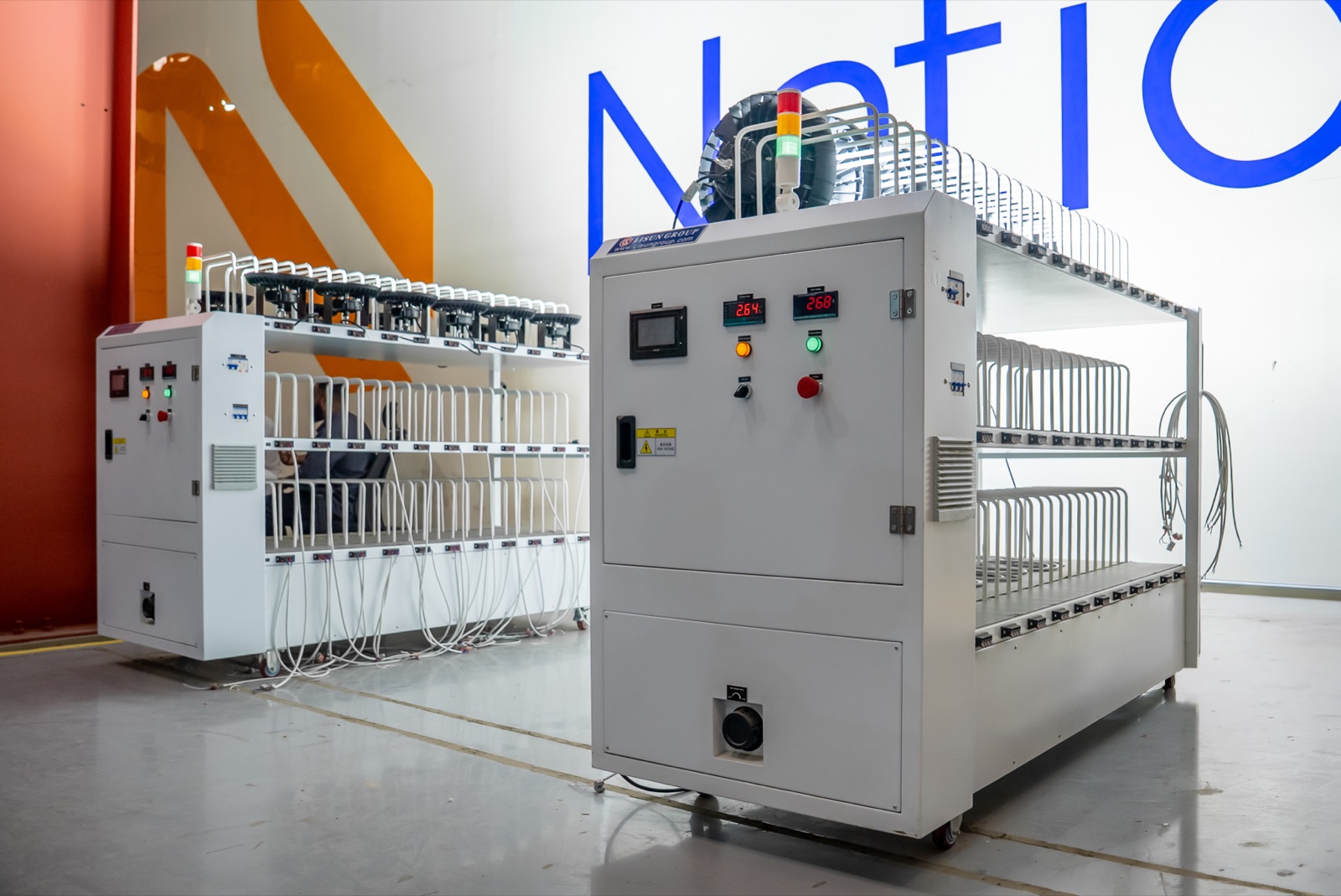 LED Aging Racks