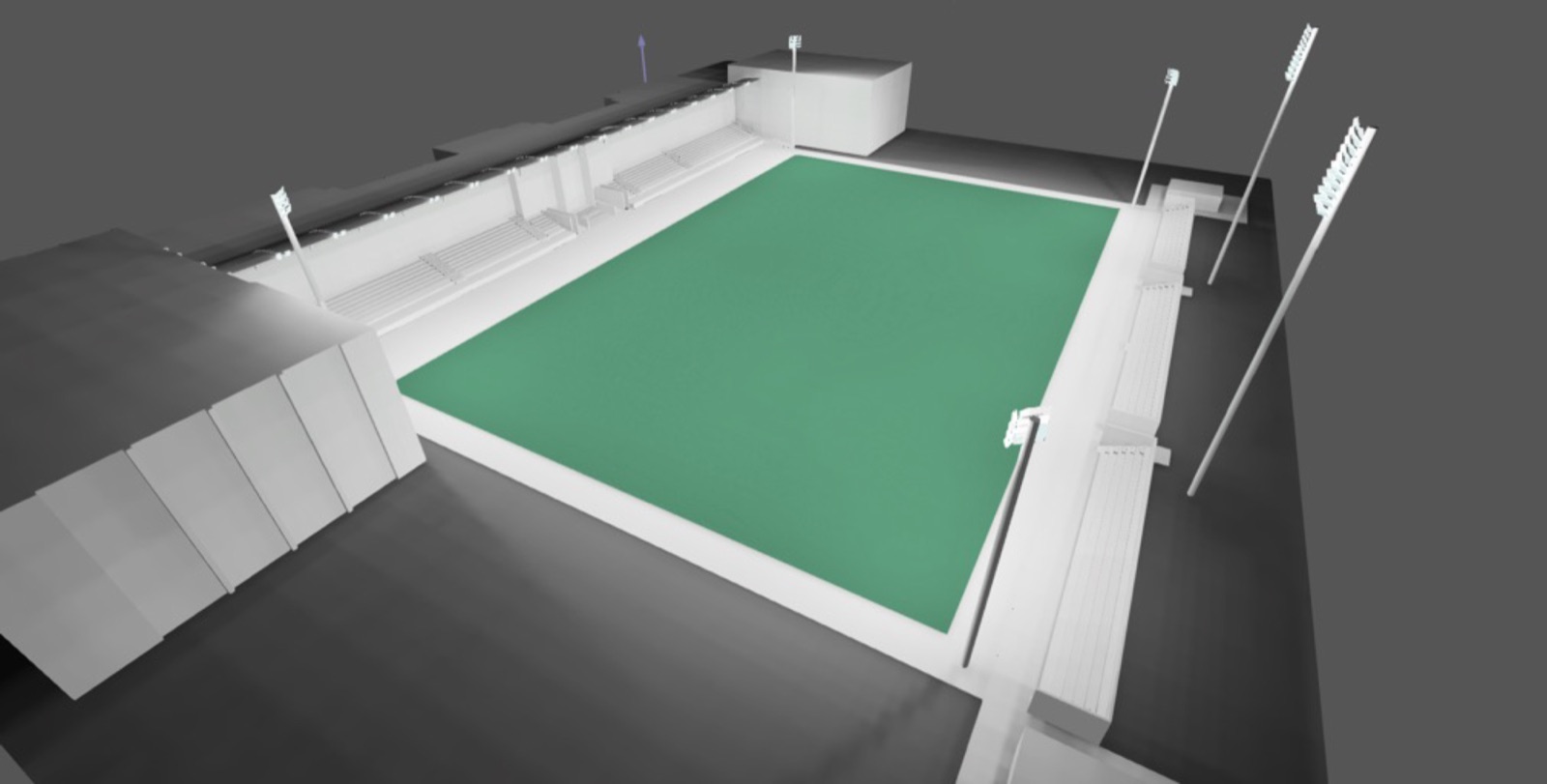 3D site model in 3ds Max