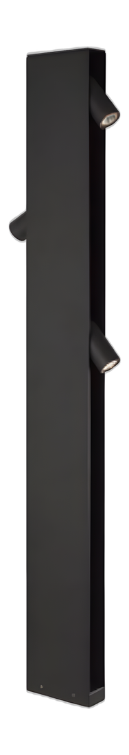 ALIEN Bollard Luminaire, tall version with three heads