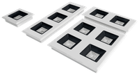 MAXO Recessed Square Downlight by NLC