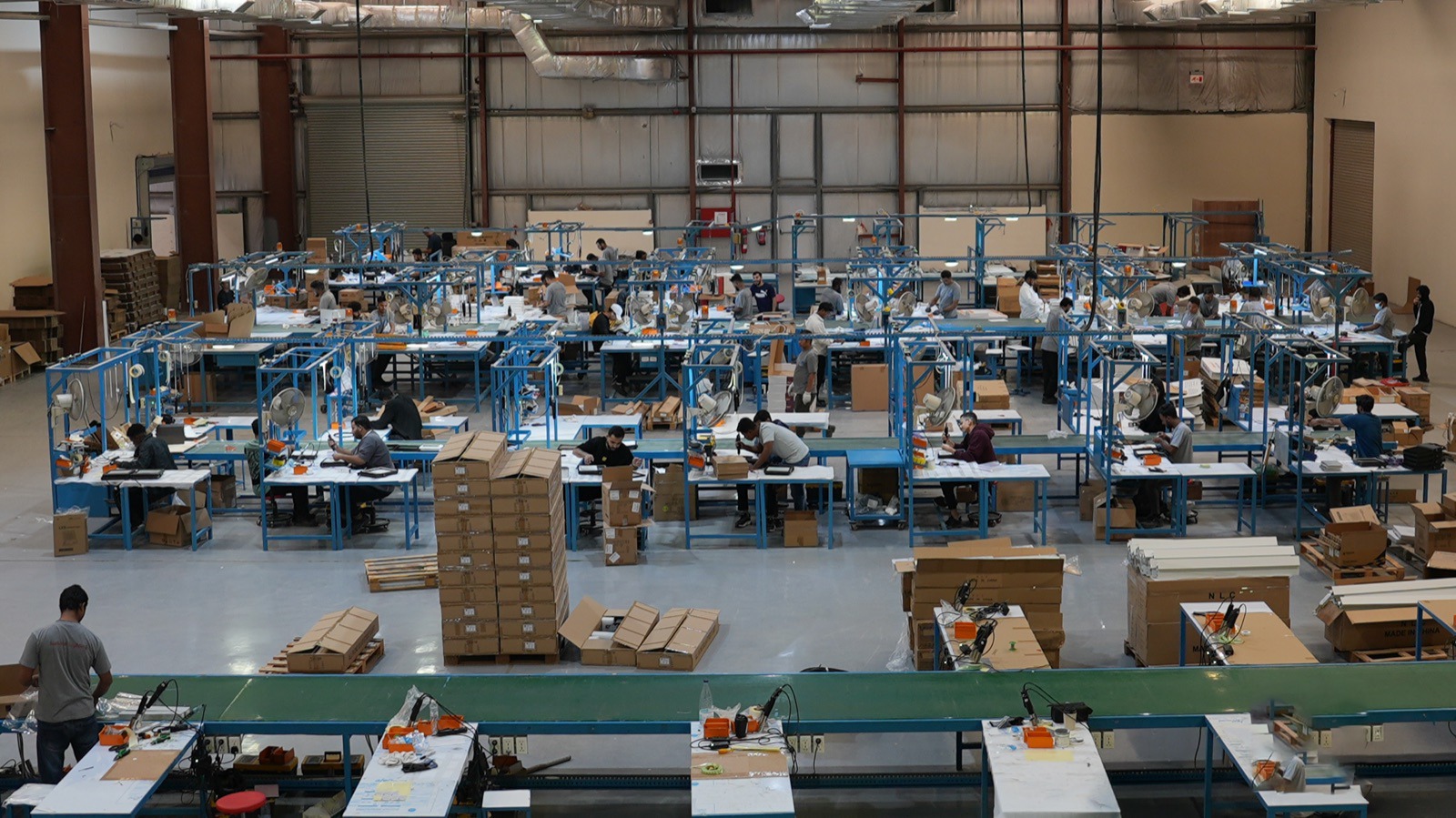 NLC LED luminaire assembly line, Dammam factory